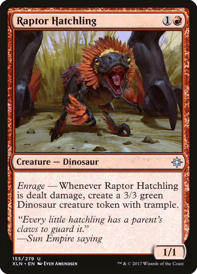 Raptor Hatchling (XLN) (155)