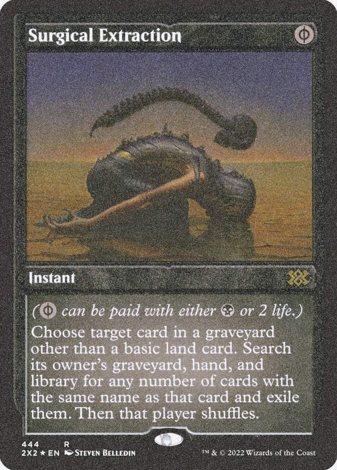 Surgical Extraction (2X2) (444) / Foil Etched