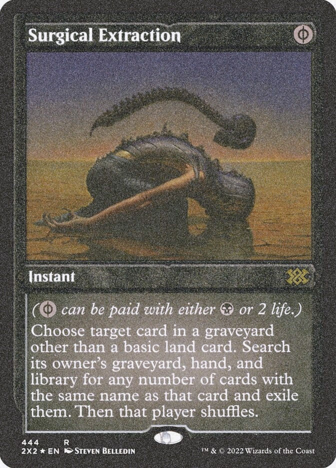 Surgical Extraction (2X2) (444) / Foil Etched