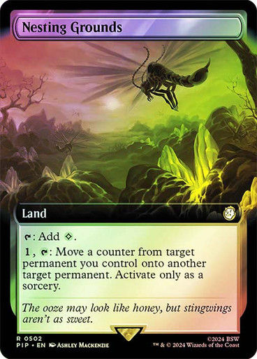 Nesting Grounds (pip) (502) / Extended Art Foil