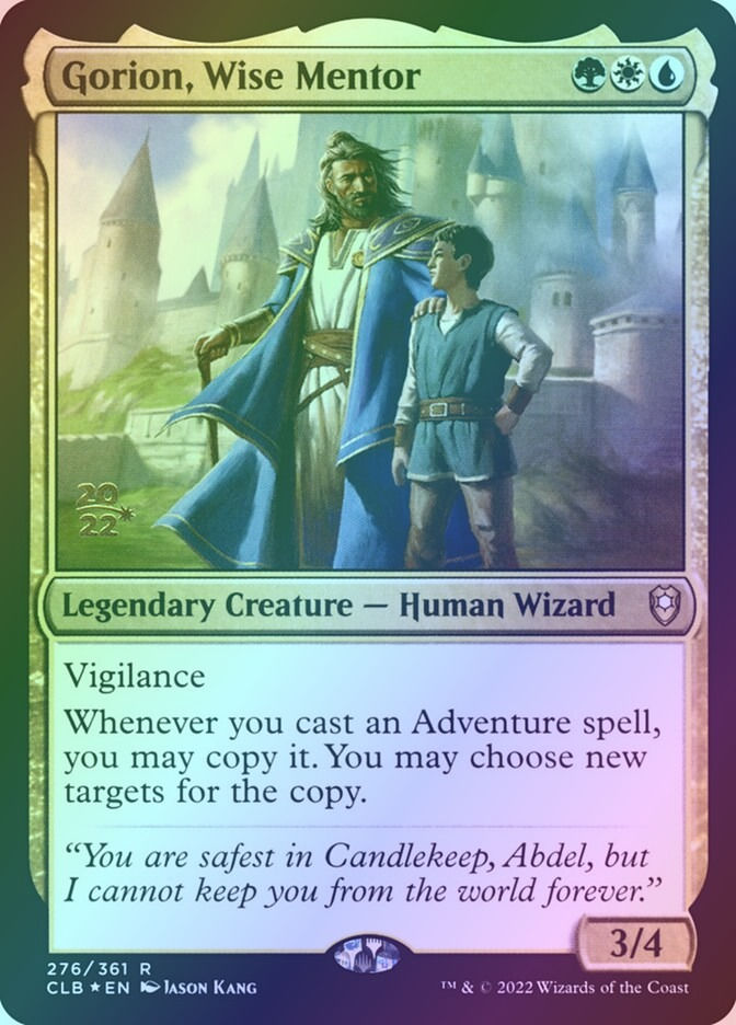 Gorion, Wise Mentor (PCLB) (276s) / Foil