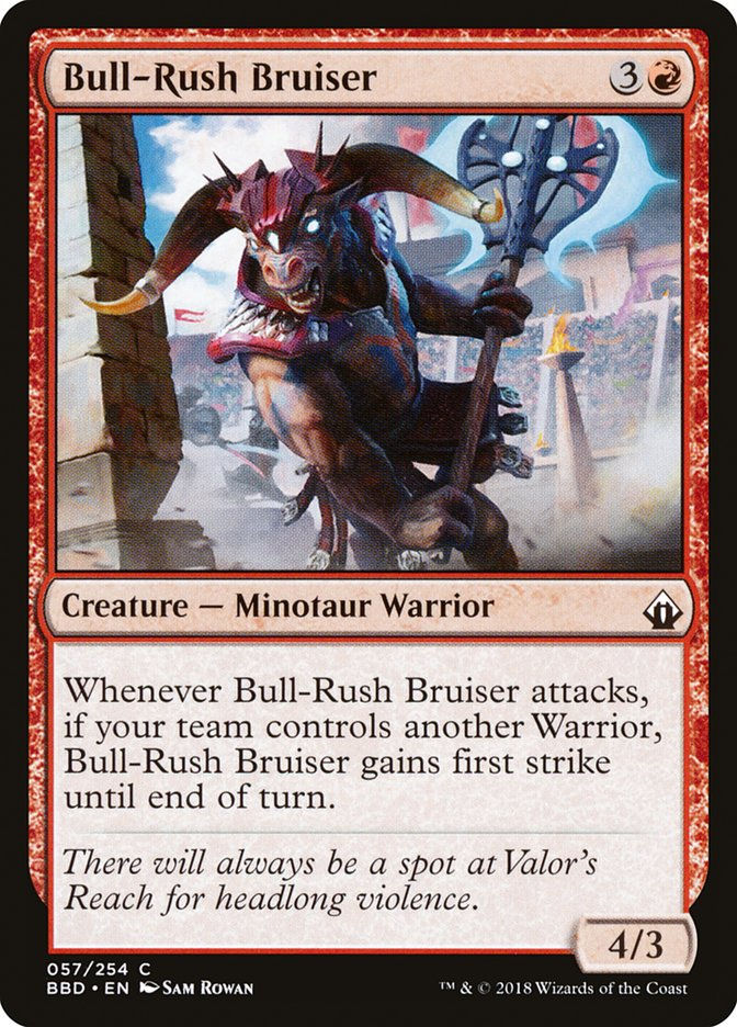 Bull-Rush Bruiser (BBD) (57) / Foil