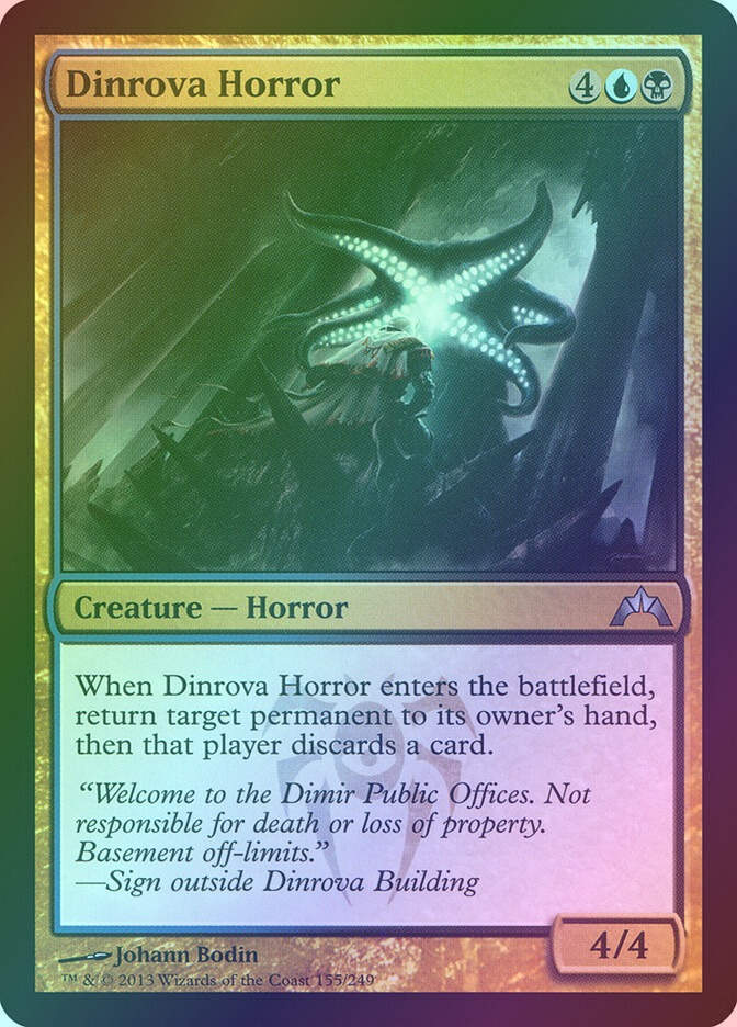 Dinrova Horror (GTC) (155) / Foil