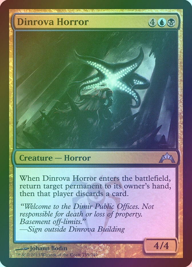 Dinrova Horror (GTC) (155) / Foil