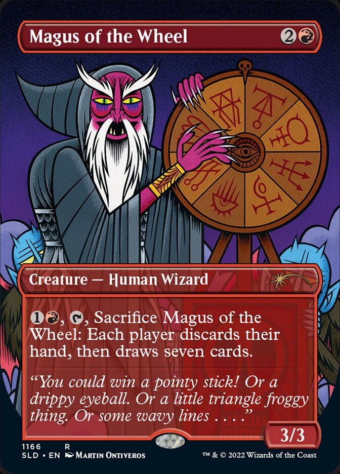 Magus of the Wheel (SLD) (1166) / Borderless