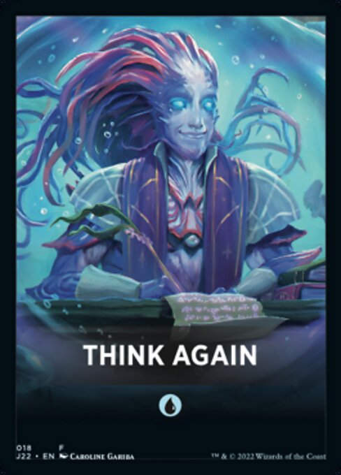 Think Again (fj22) / Front Cards Token