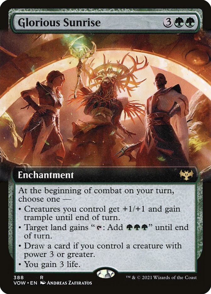 Glorious Sunrise (VOW) (388) / Extended Art