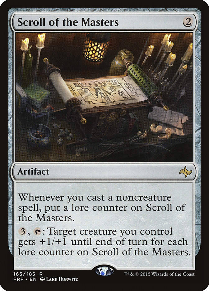Scroll of the Masters (FRF) (163)