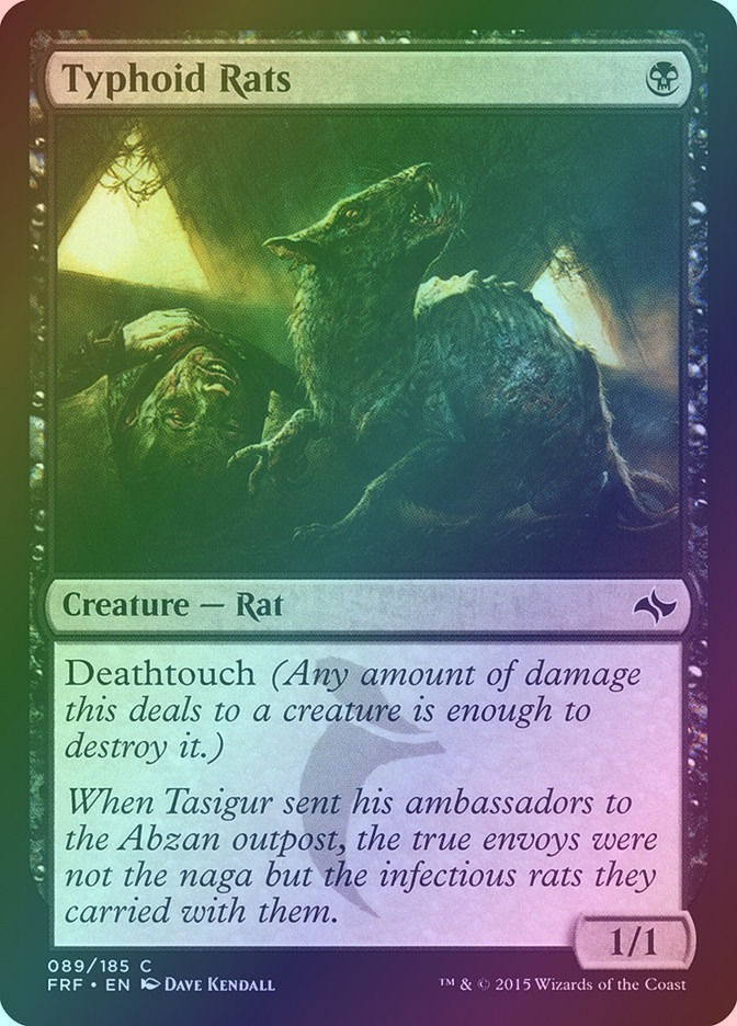 Typhoid Rats (FRF) (89) / Foil
