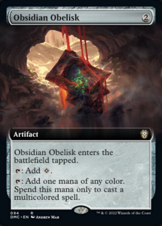 Obsidian Obelisk (DMC) / Extended Art