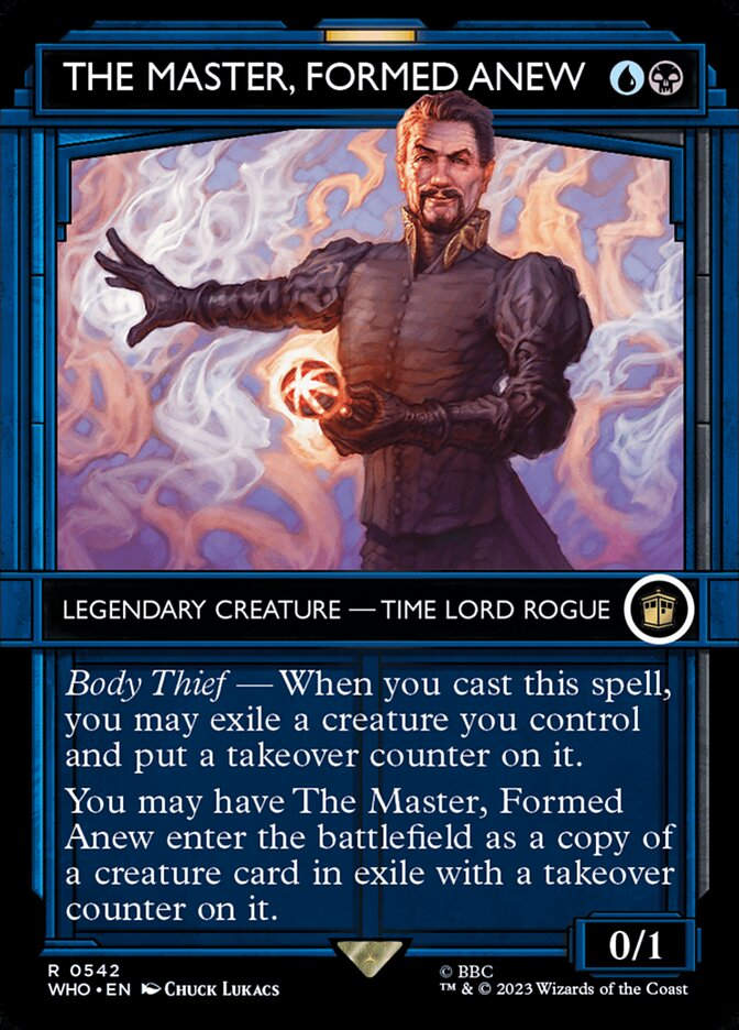 The Master, Formed Anew (WHO) (542) / Borderless / Showcase