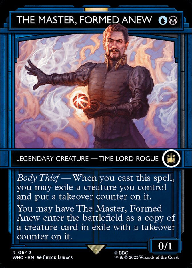The Master, Formed Anew (WHO) (542) / Borderless / Showcase