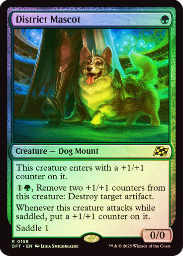 District Mascot (DFT) (158) / Foil