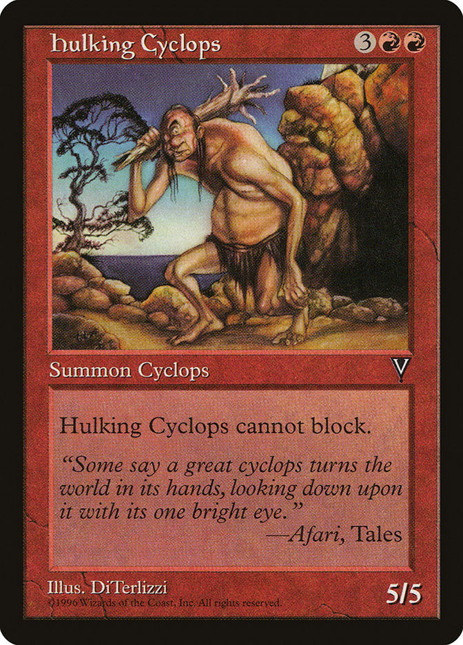 Hulking Cyclops (vis)