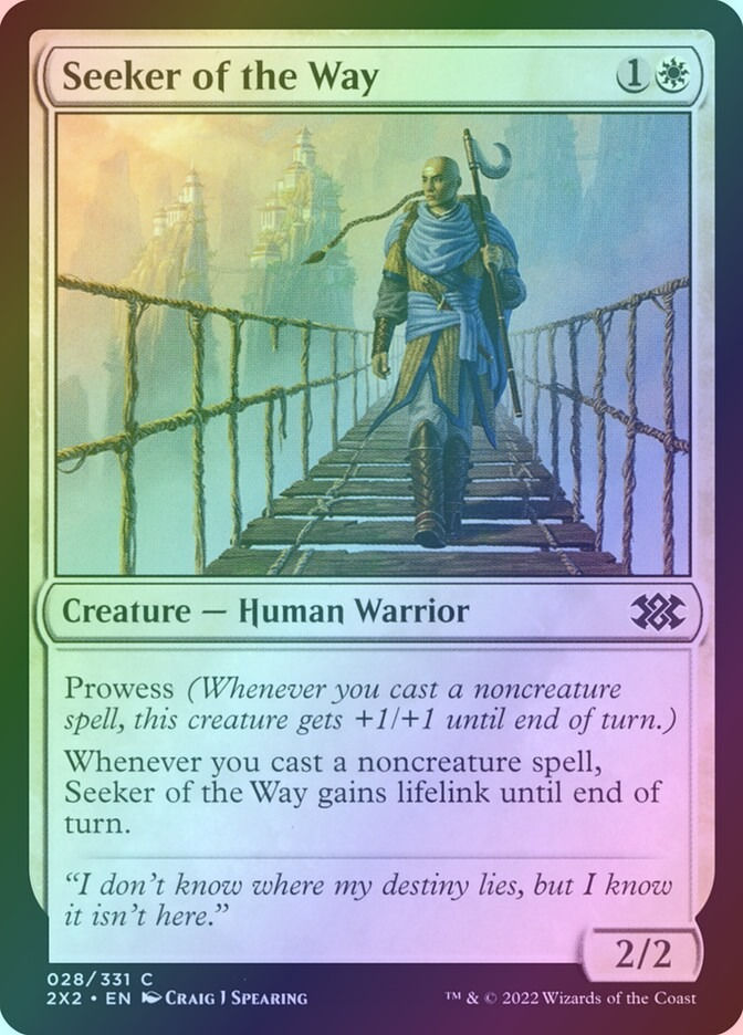 Seeker of the Way (2X2) (28) / Foil