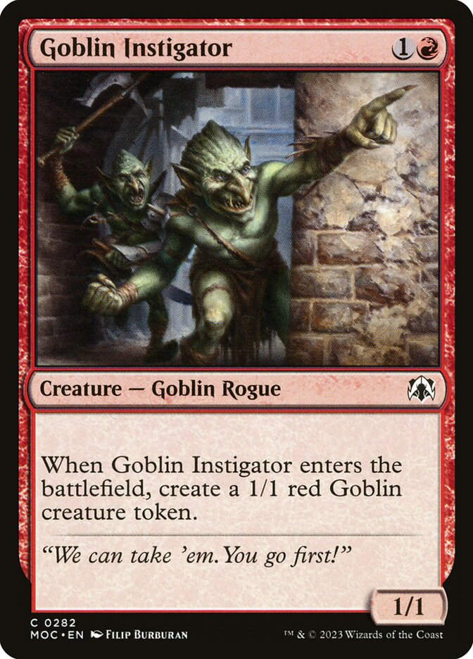 Goblin Instigator (MOC) (282)