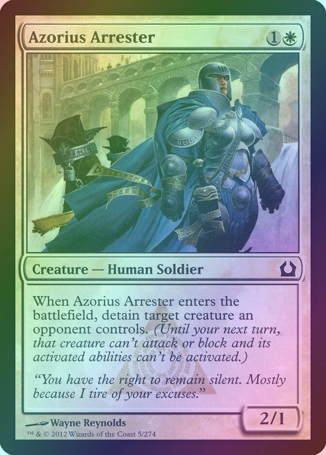 Azorius Arrester (RTR) (5) / Foil
