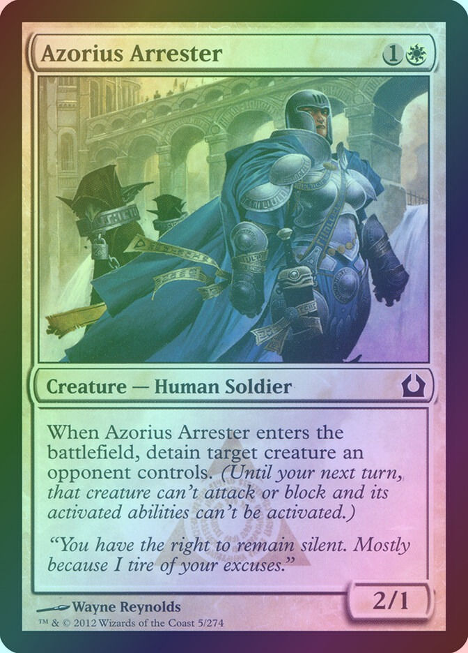 Azorius Arrester (RTR) (5) / Foil