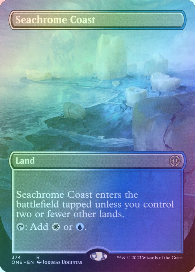 Seachrome Coast (ONE) (374) / Borderless / Foil