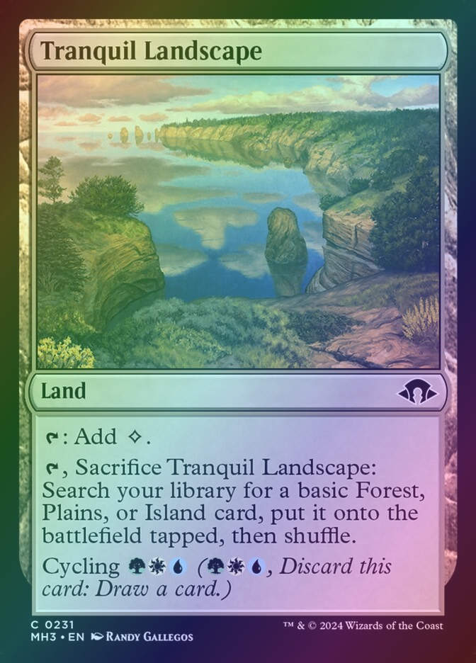 Tranquil Landscape (MH3) (231) / Foil
