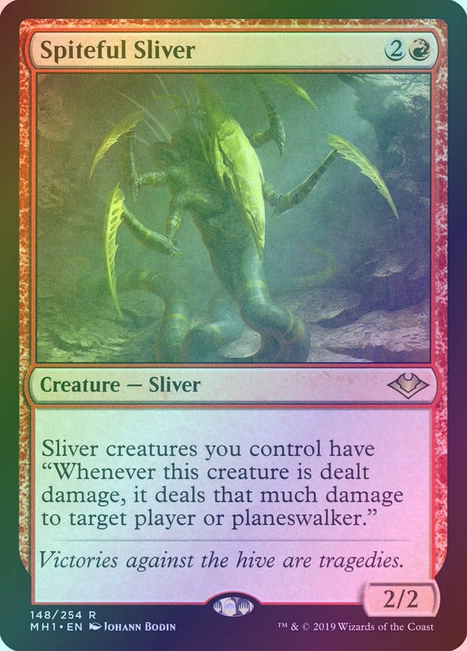Spiteful Sliver (MH1) (148) / Foil