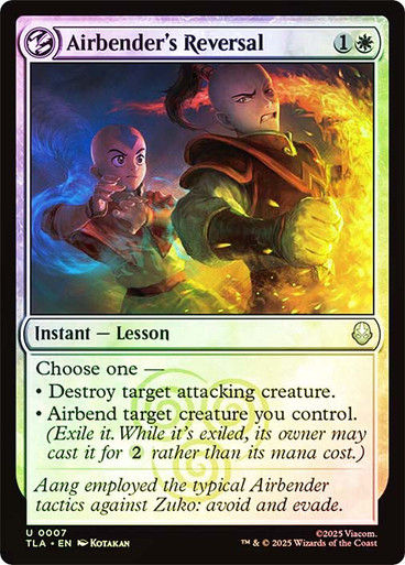 Airbender's Reversal (TLA) (7) / Foil