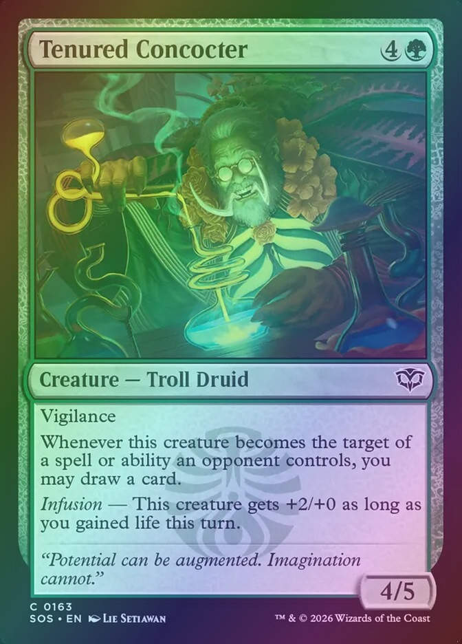 Tenured Concocter (SOS) (163) / Foil