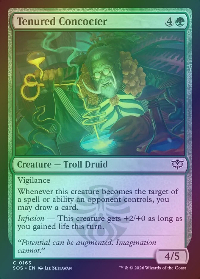 Tenured Concocter (SOS) (163) / Foil