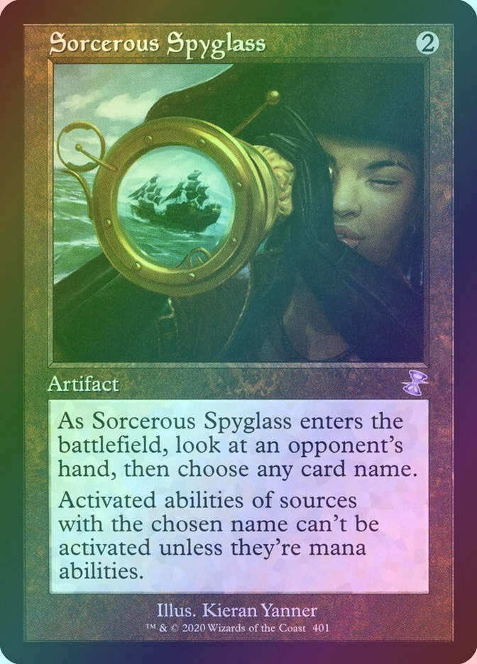 Sorcerous Spyglass (TSR) (401) / Foil