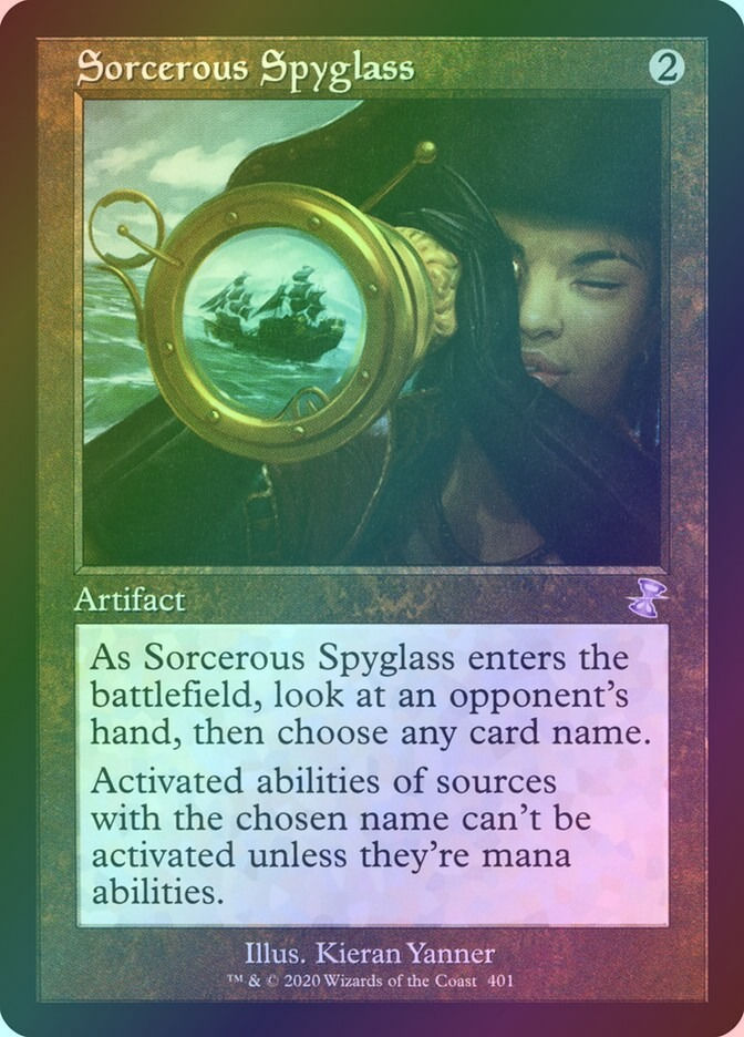 Sorcerous Spyglass (TSR) (401) / Foil