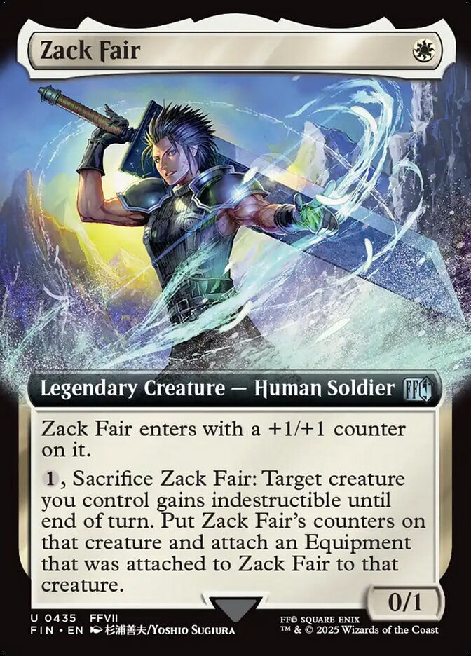 Zack Fair (FIN) (435) / Extended Art