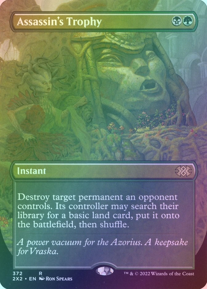 Assassin's Trophy (2X2) (372) / Borderless / Foil