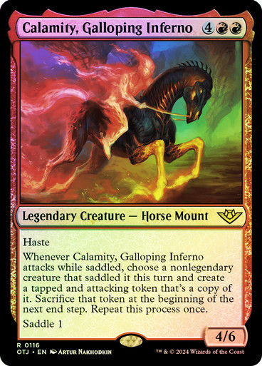 Calamity, Galloping Inferno (otj) (116) / Foil