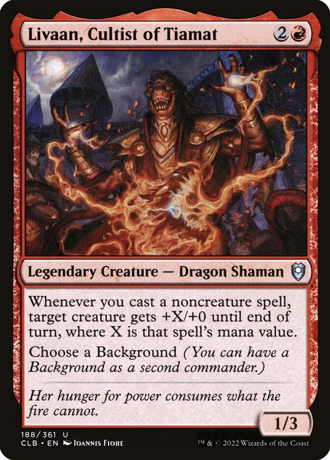 Livaan, Cultist of Tiamat (CLB) (188)