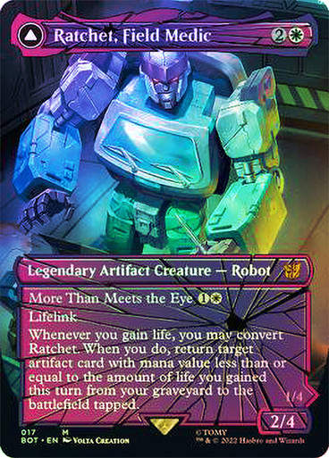Ratchet, Field Medic // Ratchet, Rescue Racer (BOT) (17) / Foil
