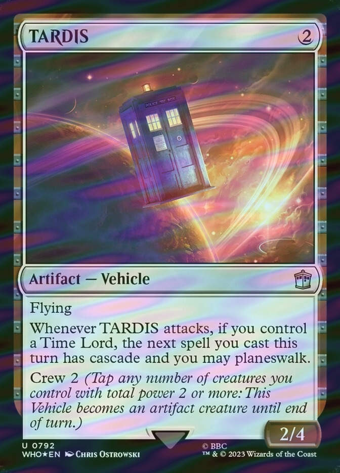 TARDIS (WHO) (792) / Surge Foil