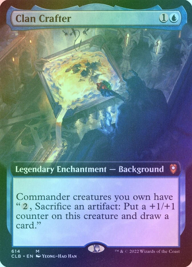 Clan Crafter (CLB) (614) / Extended Art / Foil