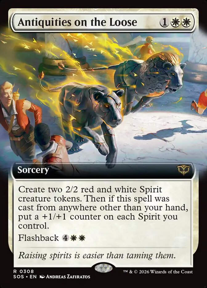 Antiquities on the Loose (SOS) (308) / Extended Art