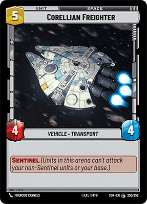 Corellian Freighter (SOR_#250/252)