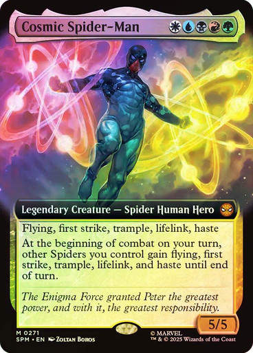 Cosmic Spider-Man (SPM) (271) / Extended Art / Foil