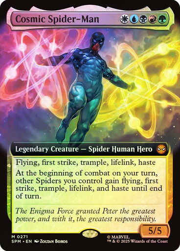 Cosmic Spider-Man (SPM) (271) / Extended Art / Foil