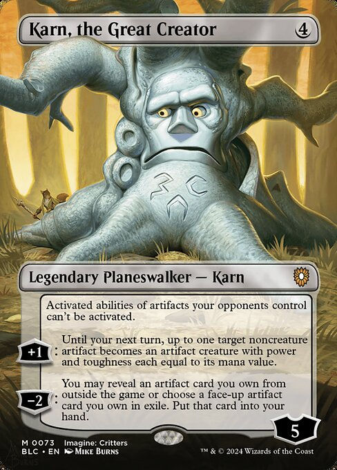 Karn, the Great Creator (blc) (73) / Borderless