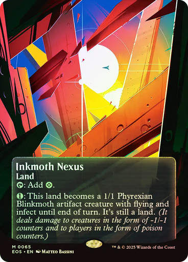 Inkmoth Nexus (EOS) (65) / Borderless / Foil