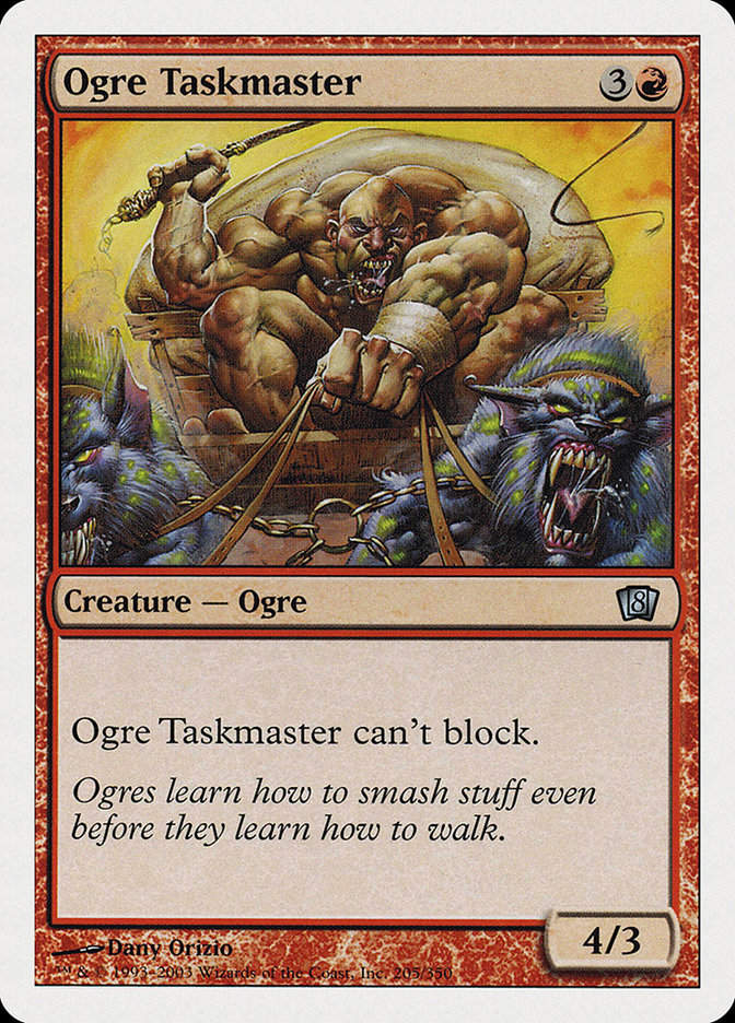 Ogre Taskmaster (8ED) (205)
