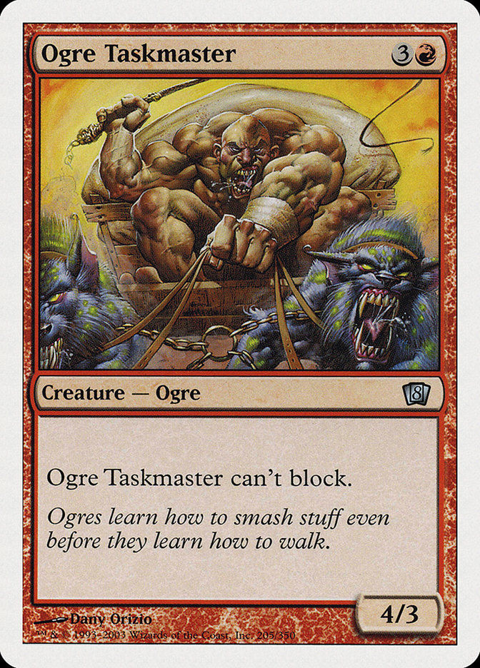 Ogre Taskmaster (8ED) (205)