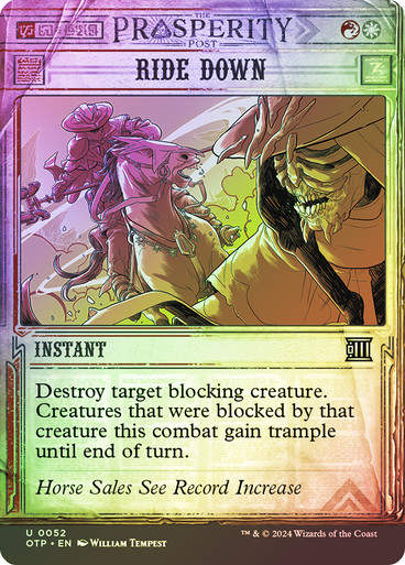 Ride Down (otp) (52) / Foil