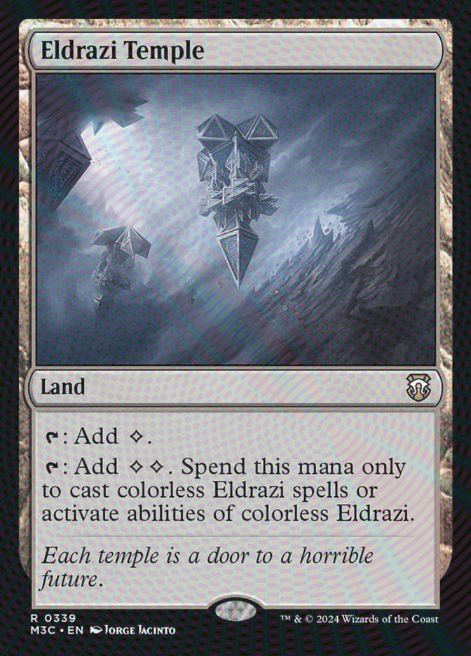 Eldrazi Temple (M3C) (339) / Ripple Foil