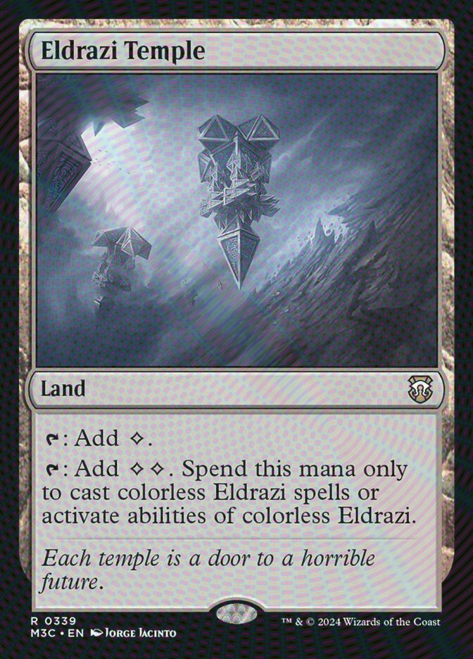Eldrazi Temple (M3C) (339) / Ripple Foil