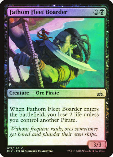 Fathom Fleet Boarder (RIX) (71) / Foil