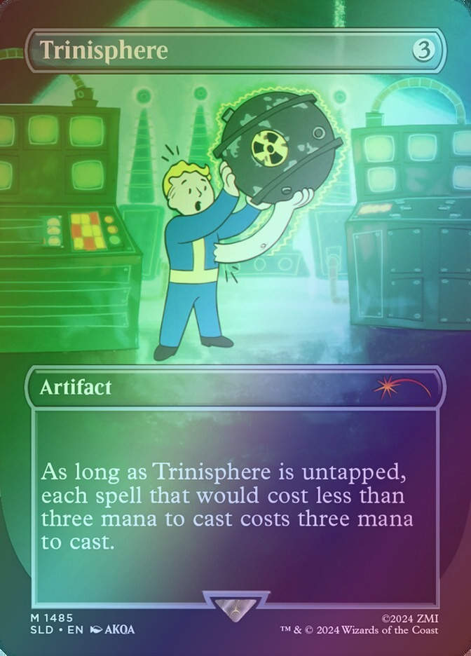 Trinisphere (SLD) (1485★) / Borderless / Rainbow Foil